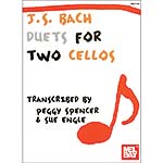 J. S. Bach: Duets for Two Cellos; Bach (Mel Bay)