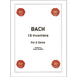 15 Two-Part Inventions for 2 cellos, arranged by Blaise Dejardin; Johann Sebastian Bach (OpusCello)
