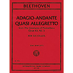 Adagio-Andante quasi Allegretto from Creatures of Prometheus for six cellos; Ludwig van Beethoven