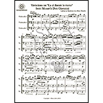 Variations on Mozart's ""La ci darem la mano"" for 3 cellos, WoO 28; Ludwig van Beethoven