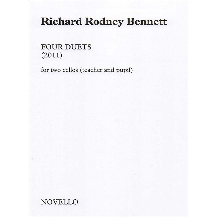 Four Duets for Two Cellos; Bennett (Nov)