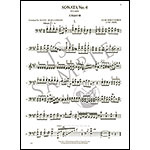 Sonata No. 6 in A Major for cello, with commentary, preparatory exercises, and opt. 2nd cello by Luigi Boccherini