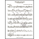 String Trio on a Russian Folk Song in G Minor for 3 cellos; (arr. Blaise Dejardin); Alexander Borodin