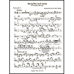 String Trio on a Russian Folk Song in G Minor for 3 cellos; (arr. Blaise Dejardin); Alexander Borodin
