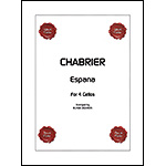Espana for Four Cellos (Dejardin); Emmanuel Chabrier (Opus Cello)