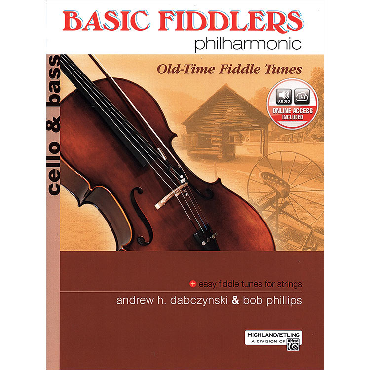 Basic Fiddlers Philharmonic, Book 1, cellos, w/ online audio access; Dabczyinski/Phillips (Alfred)
