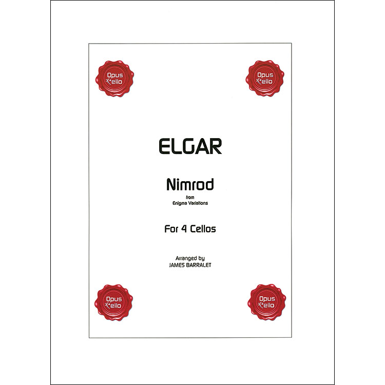 Nimrod from Enigma Variations for four cellos (Barralet); Edward Elgar
