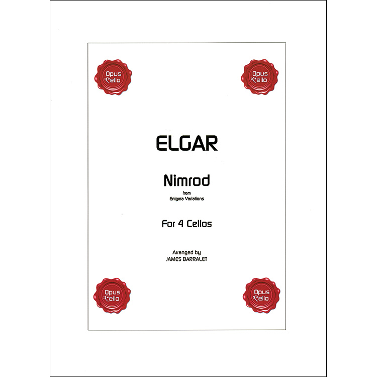 Nimrod from Enigma Variations for four cellos (Barralet); Edward Elgar