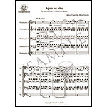 Apres un Reve for 5 cellos, arranged by Blaise Dejardin; Gabriel Faure (Opus Cello)