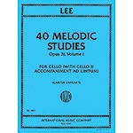 40 Melodic Studies, Op.31, Book 1 for two cellos; Sebastian Lee