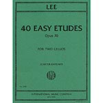 Forty Easy Studies, op. 70 for two cellos; Sebastian Lee (International)
