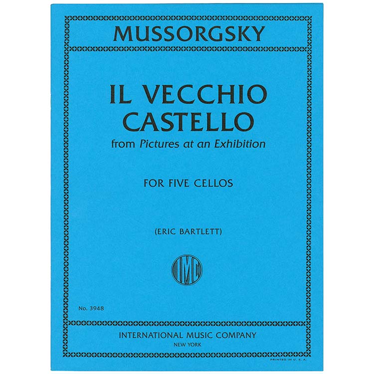 Il Vecchio Castello (The Old Castle) from Pictures at an Exhibition for five cellos; Modest Mussorgsky