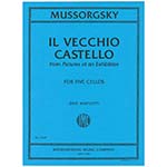 Il Vecchio Castello (The Old Castle) from Pictures at an Exhibition for five cellos; Modest Mussorgsky