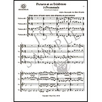 Pictures at an Exhibition (selections) for 4 cellos (Dejardin); Modest Mussorgsky