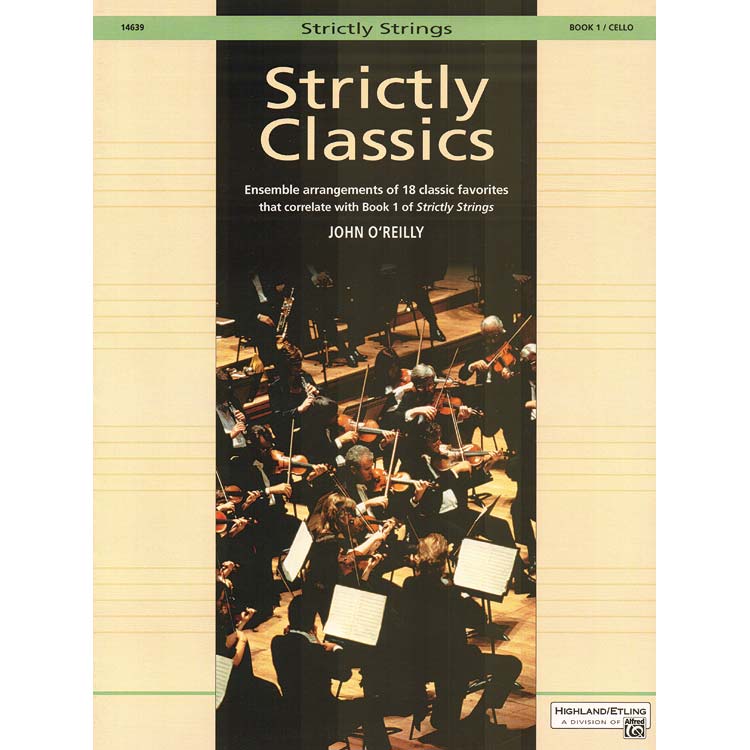 Strictly Classics, Book 1, Cello; O'Reilly