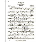 Requiem, op. 66, for 3 cellos and piano; David Popper