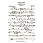 Requiem, op. 66, for 3 cellos and piano; David Popper