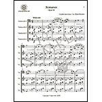 Romance, Op.36 for 4 cellos, arranged by Blaise Dejardin; Camille Saint-Saens (Opus Cello)