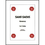Romance, Op.36 for 4 cellos, arranged by Blaise Dejardin; Camille Saint-Saens (Opus Cello)