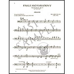 Finale and Variation 5 from Don Quixote for two cellos; Richard Strauss