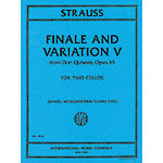 Finale and Variation 5 from Don Quixote for two cellos; Richard Strauss