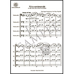 Valse Sentimentale for 5 cellos arranged by Blaise Dejardin; Peter Illych Tchaikovsky (Opus Cello)