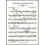 Variations on a Rococo Theme, Op.33, for cello with commentary, exercises, and optional 2nd cello; Pyotr Ilyich Tchaikovsky
