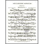 Six Canonic Sonatas for two cellos, TWV 40: 118-123; Georg Philipp Telemann