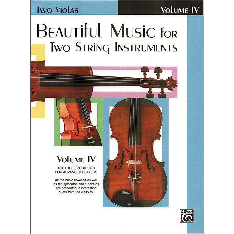 Beautiful Music for Two String Instruments, book 4, viola; Samuel Applebaum