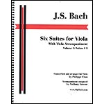Six Suites for Viola, with Viola Accompaniment, volume 1, Suites 1-3; Johann Sebastian Bach (Molly Sharp)