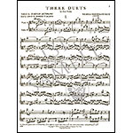 Three Duets, F.60-62 for two violas; Wilhelm Friedemann Bach