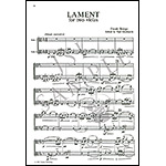 Lament for Two Violas; Frank Bridge (Thames Publishing)
