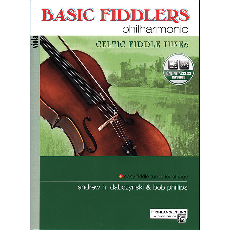 Basic Fiddler's Philharmonic, volume 2, Violas, w/ online audio access; Dabczynski/Phillips (Highland-Etling)