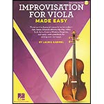 Improvisation for Viola Made Easy, with audio access; Laurie Gabriel (Hal Leonard)