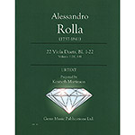 22 Duets for Two Violas, BI. 1-22, Volume 1 (BI.1-8); Alessandro Rolla (Gems Music Publications)