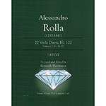 22 Duets for Two Violas, BI. 1-22, Volume 3 (BI.16-22); Alessandro Rolla (Gems Music Publications)