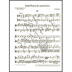 Six Duets, volume 2: 4-6, Two Violas; Carl Stamitz (Schott Edition)