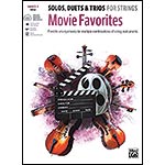 Movie Favorites for solos, duets, and trios, for viola with online audio access (Alfred Music)