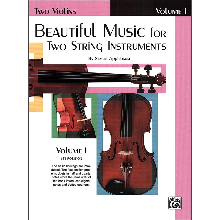 Beautiful Music for Two String Instruments, book 1, violin; Samuel Applebaum