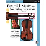 Beautiful Music for Two String Instruments, book 4, violin; Samuel Applebaum