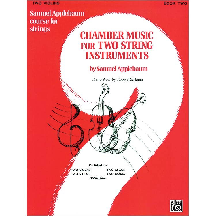 Chamber Music for Two String Instruments, book 2, violin; Samuel Applebaum