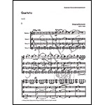 Quartet for 4 Violins (score and parts); Grazyna Bacewicz
