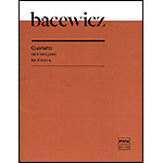 Quartet for 4 Violins (score and parts); Grazyna Bacewicz