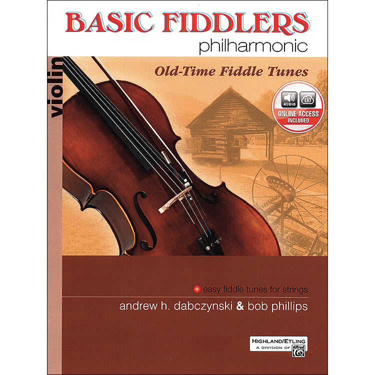 Basic Fiddlers Philharmonic, book w/ online audio access 1, violins; Dabczynski/Phillps (Alfred)