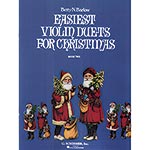 Easiest Violin Duets for Christmas, Book 2, with Piano