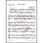 12 Easy Duets, K.487 for two violins; Wolfgang Amadeus Mozart
