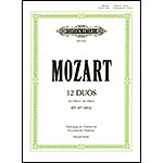 12 Easy Duets, K.487 for two violins; Wolfgang Amadeus Mozart
