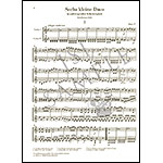 Six Little Duets, opus 8 for two violins; Ignaz Pleyel (G. Henle)