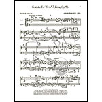 Sonata for Two Violins, Op. 56; Sergei Prokofiev (G. Schirmer)