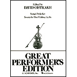 Sonata for Two Violins, Op. 56; Sergei Prokofiev (G. Schirmer)